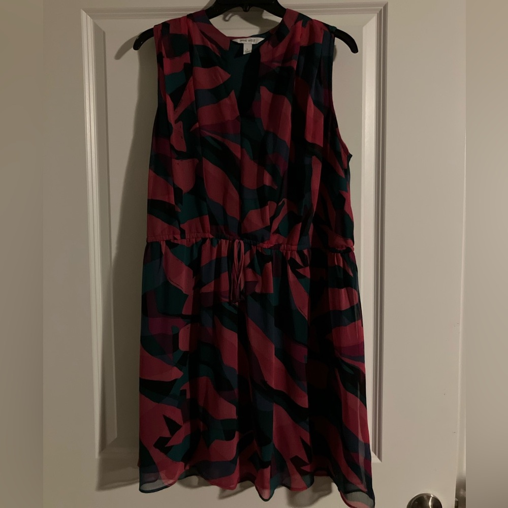 Nine West Dress Women’s Large Multicolor